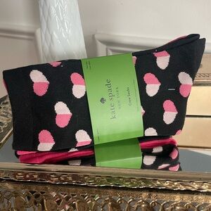 Kate Spade Crew Socks- 3 pack
